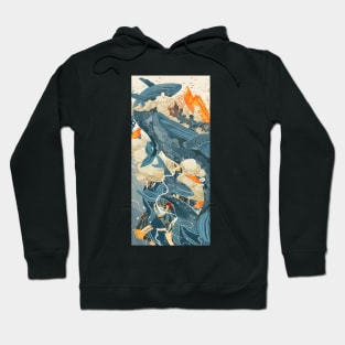 The Myth of Japanese Whales Hoodie